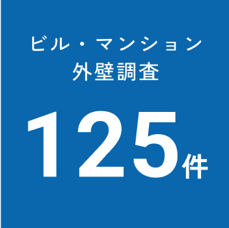 ビル・マンション外壁調査125件